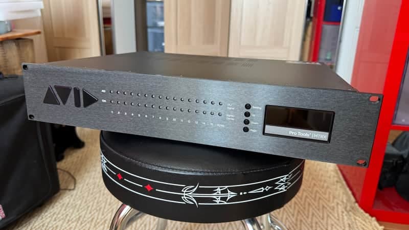 Avid MTRX HD Audio Interface - Base Unit + DANTE Opt Card