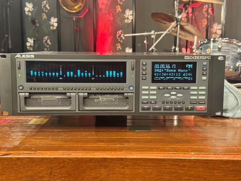 Alesis HD24 Rackmount 24-Track Hard Disk Audio Recorder 2010s - Black