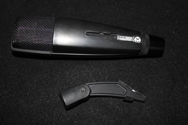 Sennheiser MD 421 II Cardioid Dynamic Microphone 2002 - Present - Black