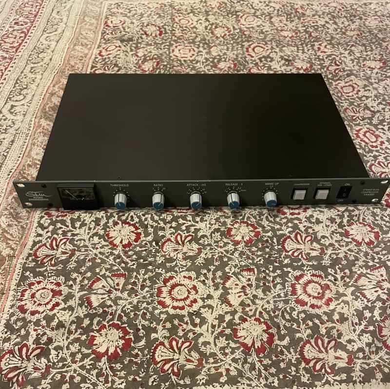 (Ex. Cond) Stam Audio SA-4000 Rackmount VCA Bus Compressor 2016 - 2018 - Black