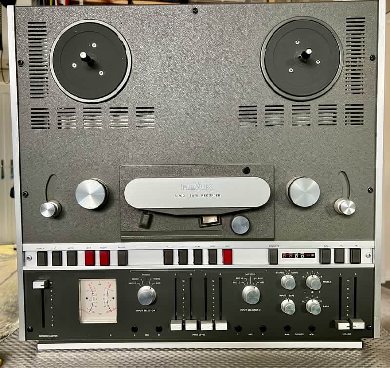 Revox A700 4-track, 3-Speed - Excellent - Perfect