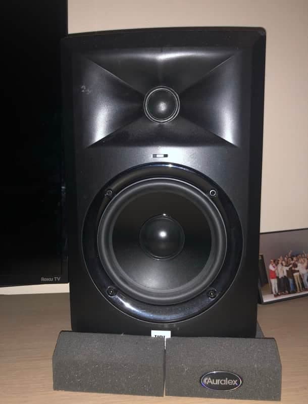 JBL 308P MkII 2-Way 8" Active Nearfield Studio Monitors (Pair) 2010s - Black