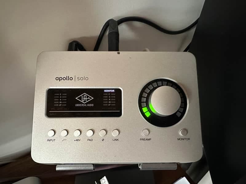 Universal Audio Apollo Solo Thunderbolt 3 Audio Interface 2020 - Present - Silver