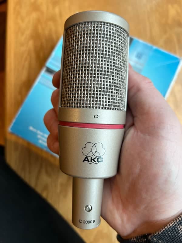 AKG C200B Conderser Microphone in orginal box!