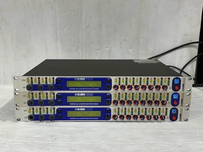 Klark Teknik DN9848 4in x 8out Loudspeaker Processor (One) (TRUEHEARTSOUND)