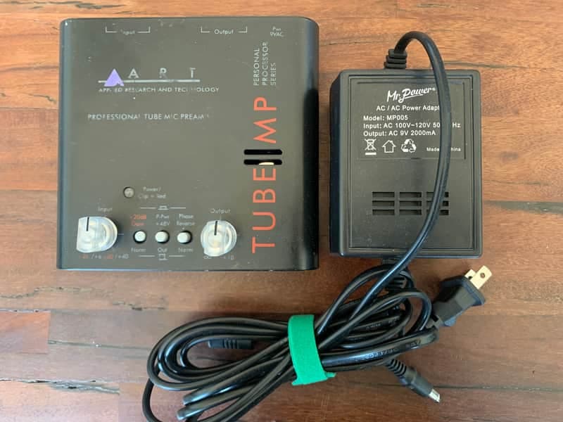 Alchemy Audio Modified ART Tube MP 12AX7 Vacuum Tube Microphone Preamp / DI + Power Supply