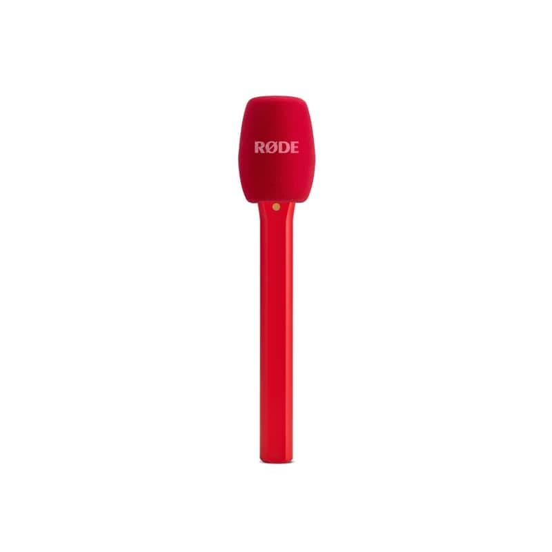 RODE Interview Micro Handheld Adaptor for Wireless Microphones (Red)