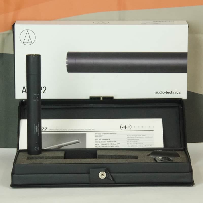 Used Audio Technica AT4022 Omnidirectional Condensor End Address MIcrophone