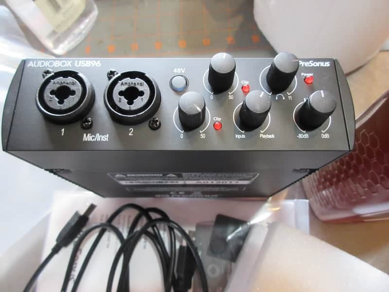 PreSonus Audiobox USB 96K 25th Anniversary Audio Interface 2020 - Present - Black