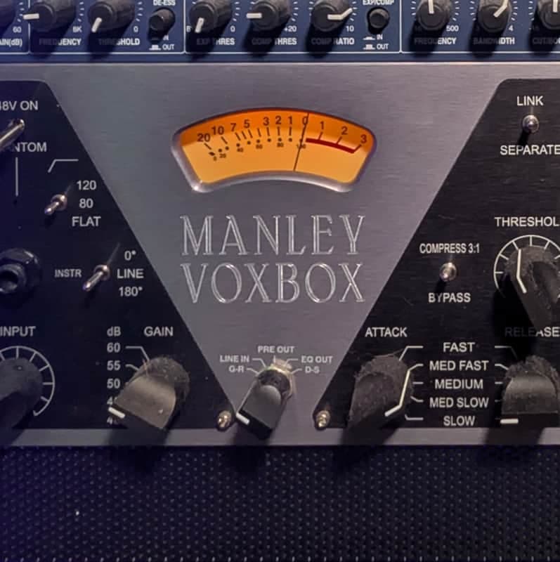 Manley Labs VOXBOX Tube Channel Strip 2010s - Purple