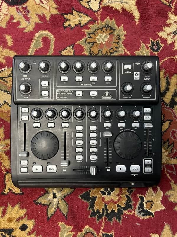 Behringer B-Control DeeJay BCD3000 DJ Mixer and USB Controller 2000s - Black