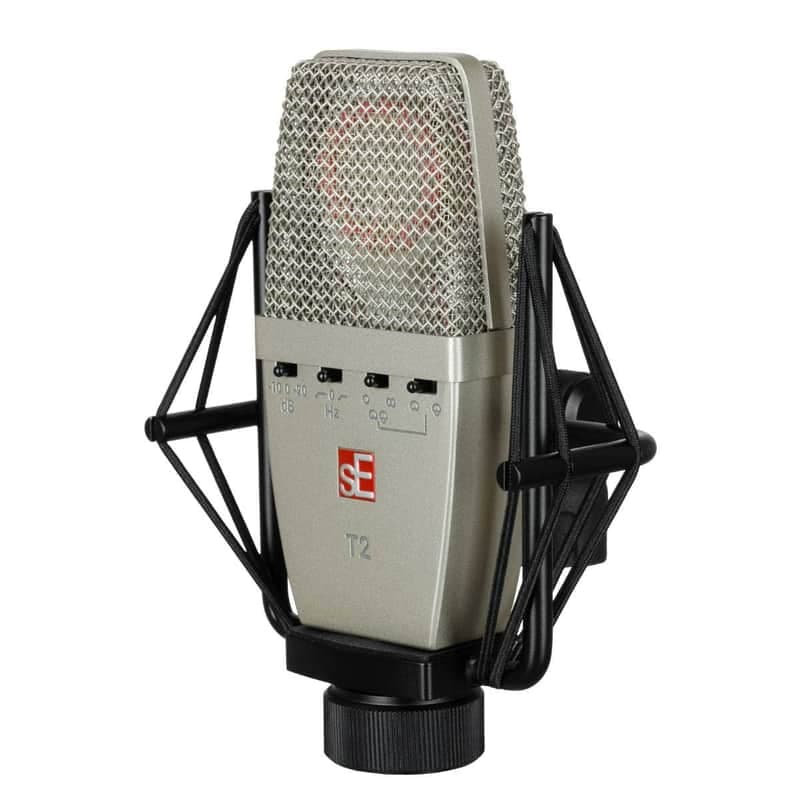 sE Electronics T2 Multi Pattern Large Diaphragm Microphone with Titanium Capsule
