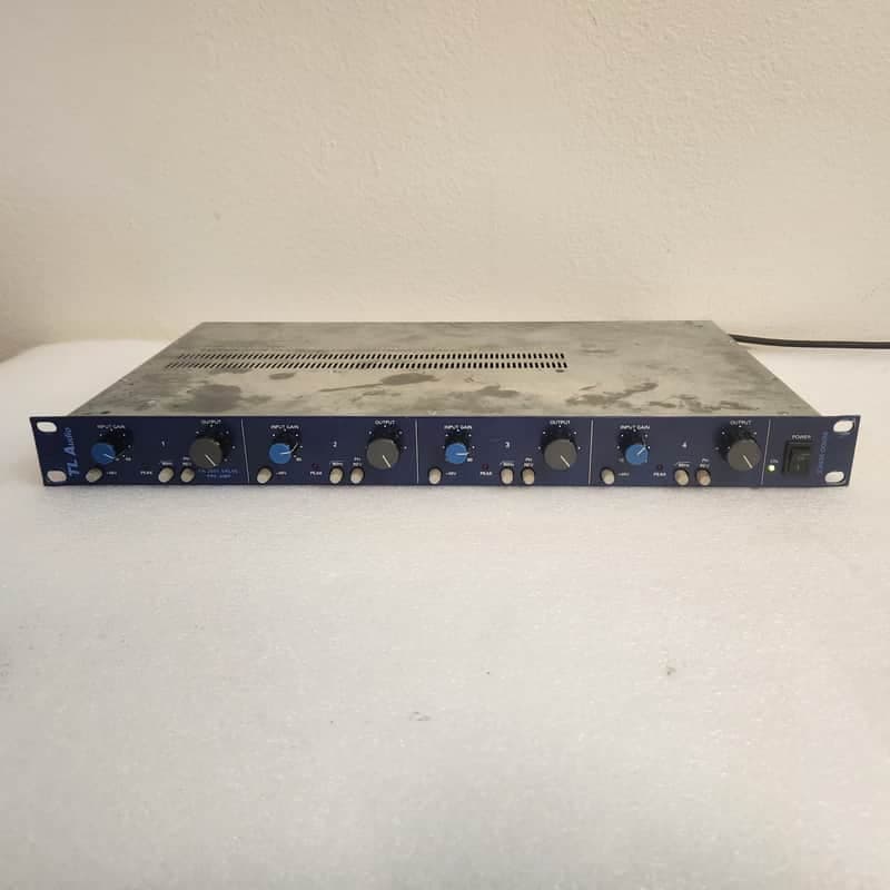 TL Audio PA-2001 4 Channel Tube Microphone Preamp valve mic pre