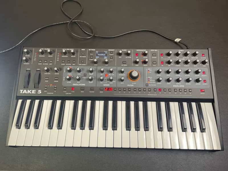 Sequential Take 5 44-Key 5-Voice Compact Polyphonic Synthesizer - ✨Reverb Preferred Seller✨