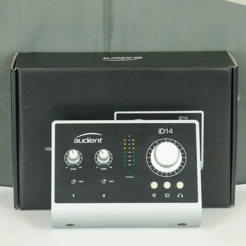 Used Audient iD14 Interface, Box & Cable