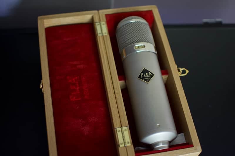 Flea 47 — RMS Audioworks modded (Dany Bouchard M7-style gold capsule, Wagner circuit) — mint, complete