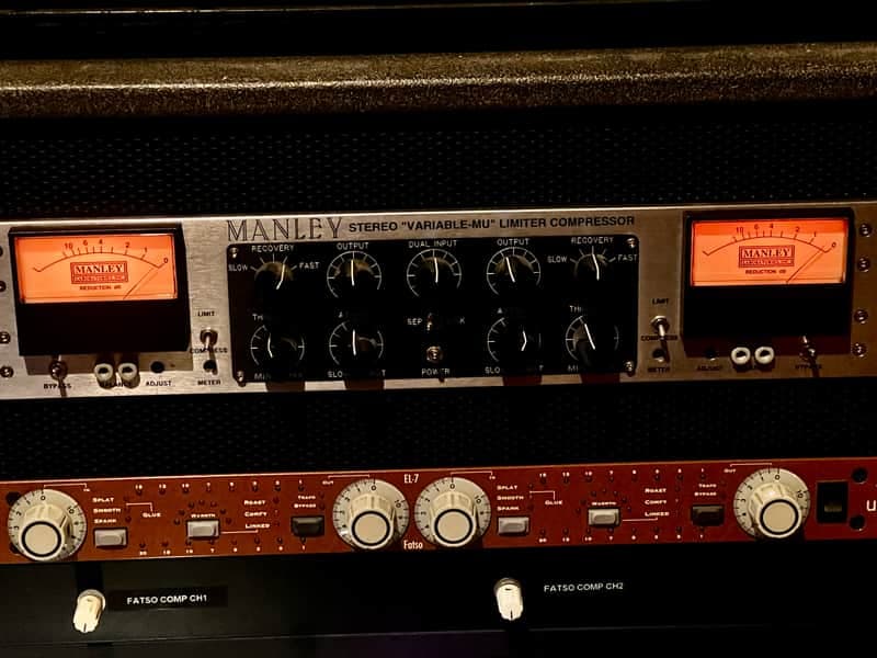 Manley Labs Variable-Mu Stereo Tube Compressor Limiter with 6386 Tubes