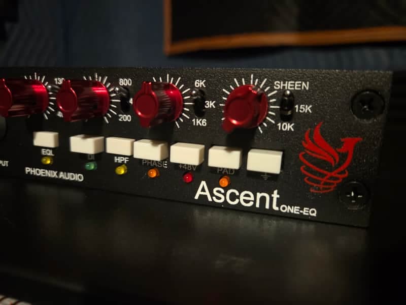 Phoenix Audio Ascent One Microphone Preamp & EQ 2021 Black
