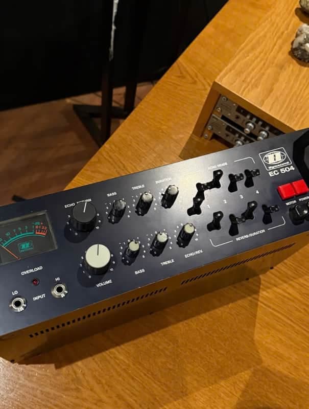 Dynacord EC-504 Tape echo with 4 playback heads and echo reverb