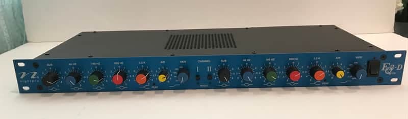 Nightpro EQ3-D stereo EQ with Air Band 2009 - Blue