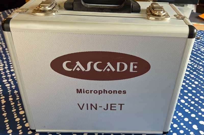 Cascade Vin-Jet Long Ribbon Mic with Lundahl Transformer 2010s - Black