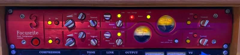 Focusrite Red 3 Dual Compressor / Limiter 2000s - Red