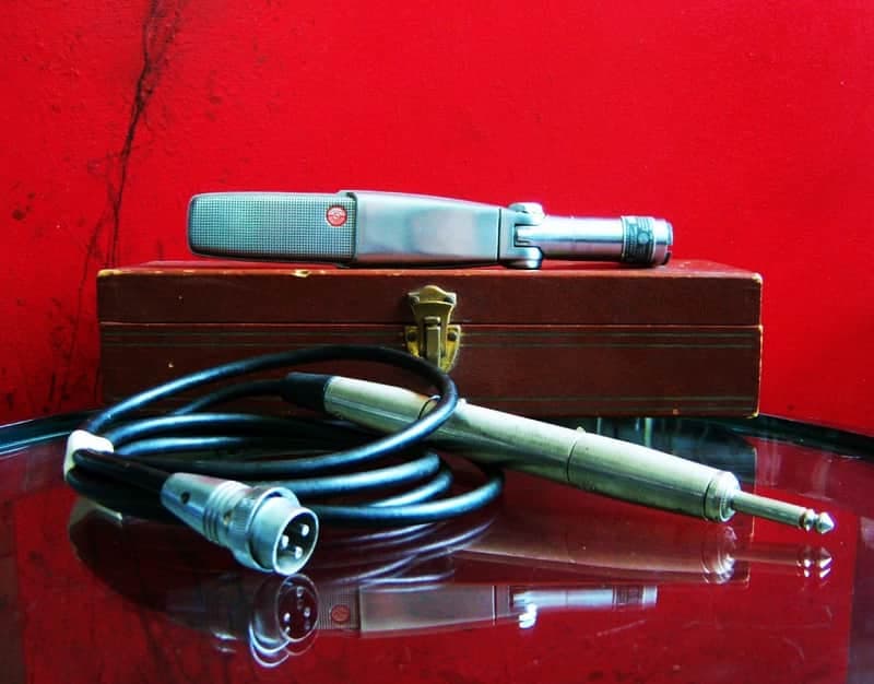 Vintage 1953 Shure 315 ribbon bi-directional microphone Low Z w accessories 315S 330 SM33 333