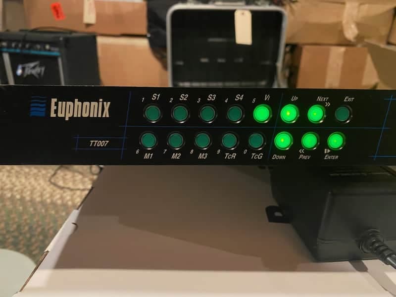 EUPHONIX TT007-2 TRANSPORT CONTROL AND SYNCHRONIZATION HUB