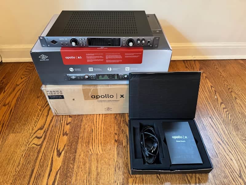 Universal Audio Apollo x6 Thunderbolt 3 Audio Interface (Heritage Edition) – READ DESCRIPTION
