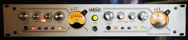 Miktek MPA-201 Dual Channel Microphone Preamp -- Very Cool Pre