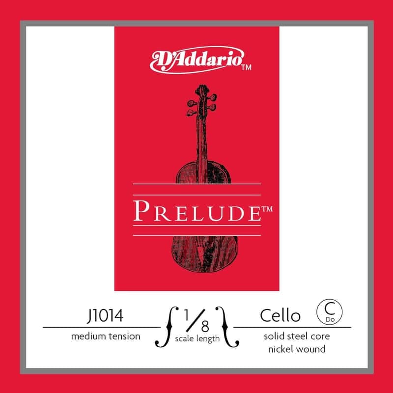 D'Addario D'Addario Prelude Cello C String 1/8