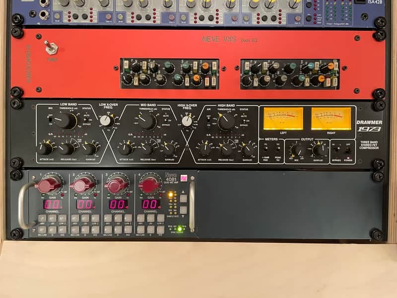 Sell - 4081 QuadMic Preamp + Optional ADC card + Rackmountkit