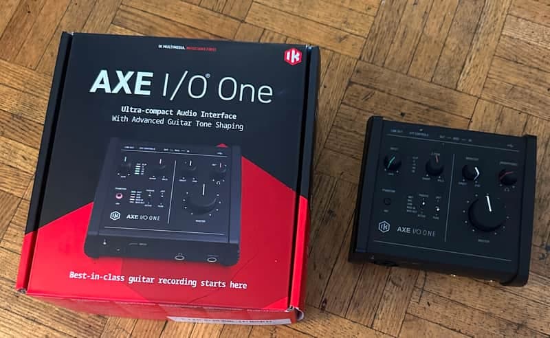 IK Multimedia Axe I/O One USB-C Audio Interface 2023 - Present - Black