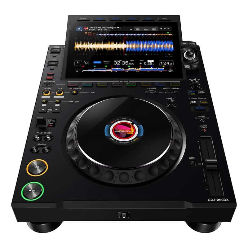 AlphaTheta CDJ-3000X Next Gen DJ Player w/ built in Wifi display model