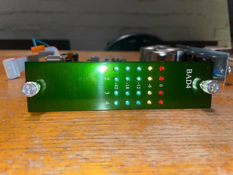 BURL Audio BAD4 Rev B – 4-Channel Analog-to-Digital Converter Card – B16/B80 Mothership