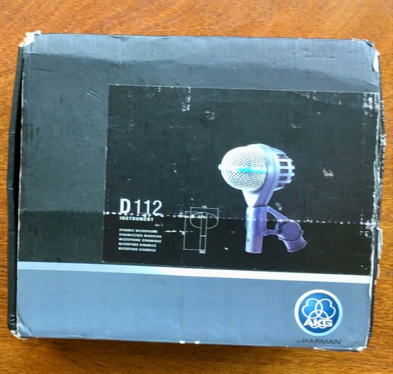 AKG D112 Cardioid Dynamic Bass Drum Microphone 2010s - Gray