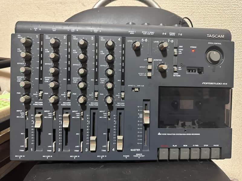TASCAM Portastudio 414 4-Track Cassette Recorder *serviced*