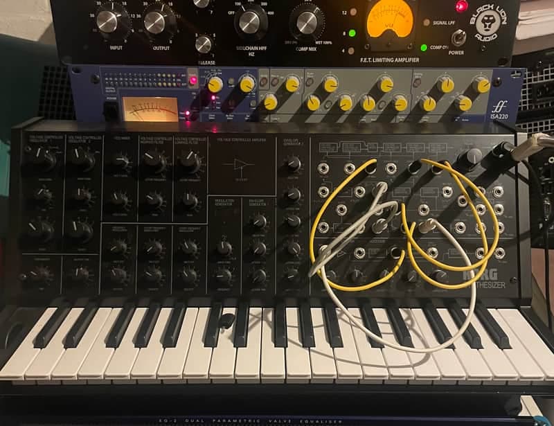 (Mint) Korg MS-20 Mini Semi-Modular Analog Synthesizer 2013 - Present - Black