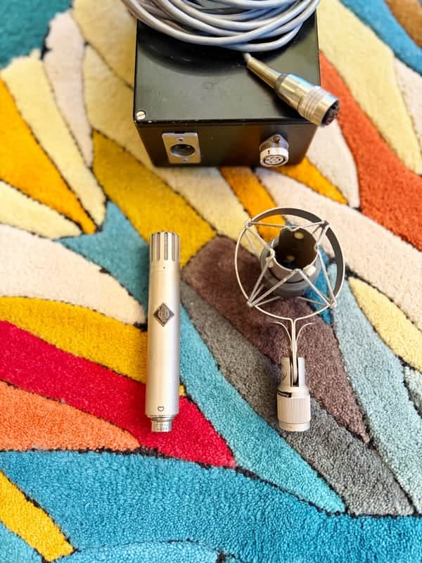 Vintage Neumann KM54 Tube Microphone w/AC701k Tube- *OG Nickel Capsule*