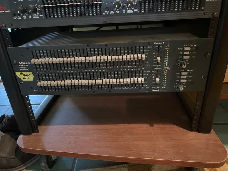 Ashly GQX-3102 Dual-Channel 31-Band Graphic Equalizer 2010s Black