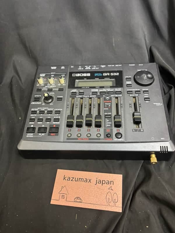 BOSS BR-532 Digital Studio 4 Track Multitrack Recorder SmartMedia Tested