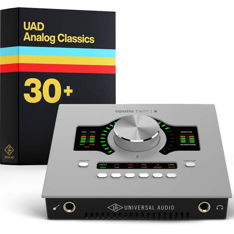 Universal Audio Apollo Twin X DUO | Gen 2 Essentials+ Edition TB Interface