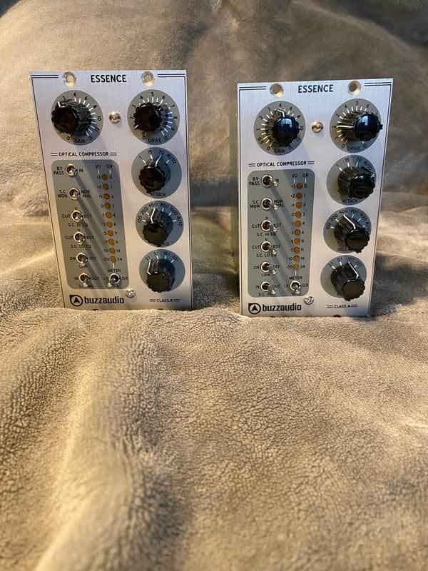 Buzz Audio Essence (Matched Pair) 500 Series Compressor Module 2010s - White