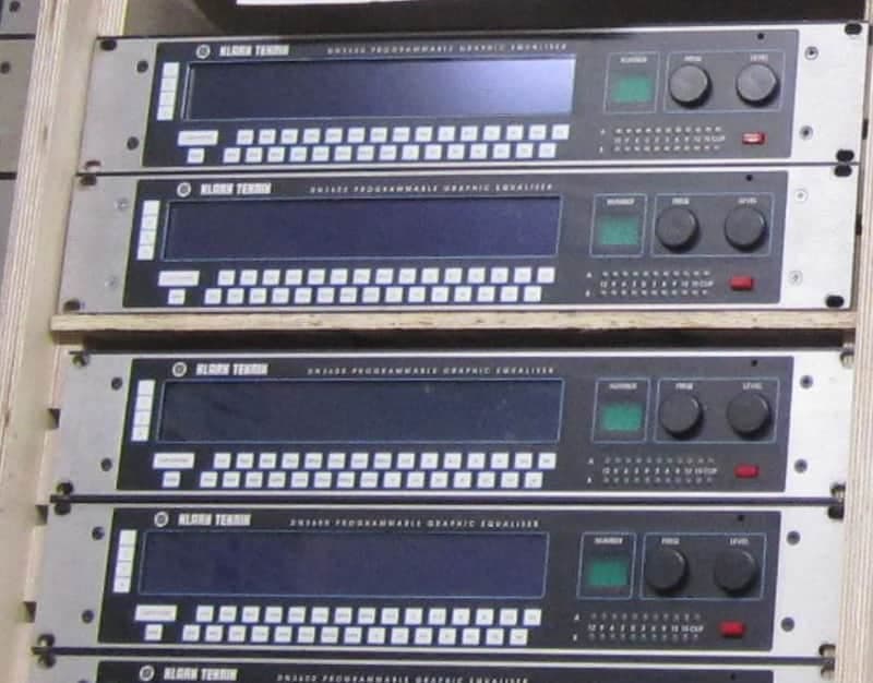 Klark Teknik DN3600 Programmable Graphic Equalizer – Pro Audio Rack Unit
