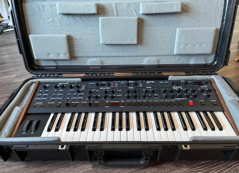 Sequential OB-6 49-Key 6-Voice Polyphonic Synthesizer w/ SKB Case