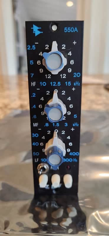 API 550A 500 Series 3-Band Equalizer Module