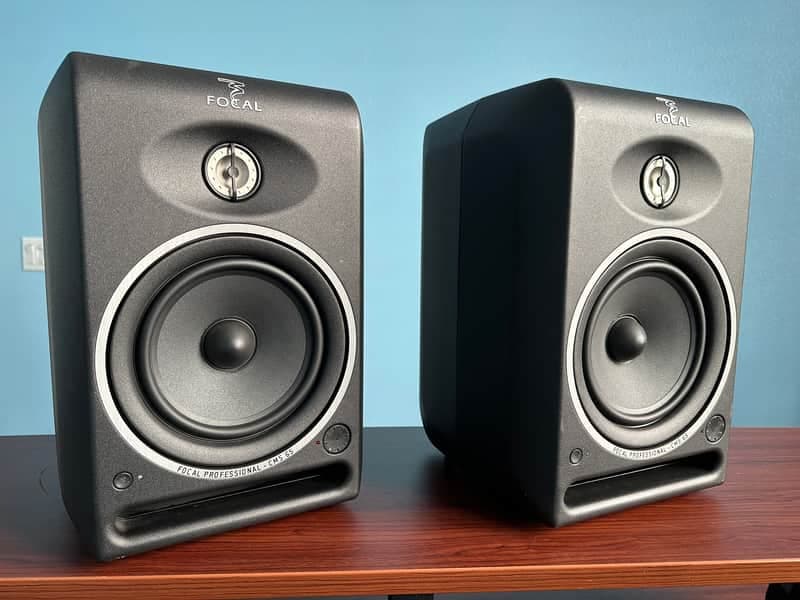 Focal CMS65 6.5" Powered Monitor (Pair) 2010s - Gray