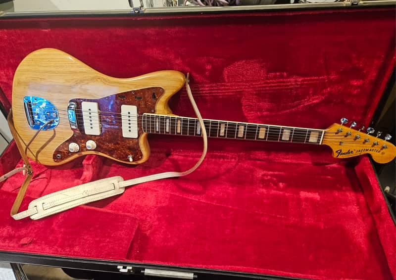 FENDER JAZZMASTER 1970 - NATURAL EX SUNBURST 3.3kg