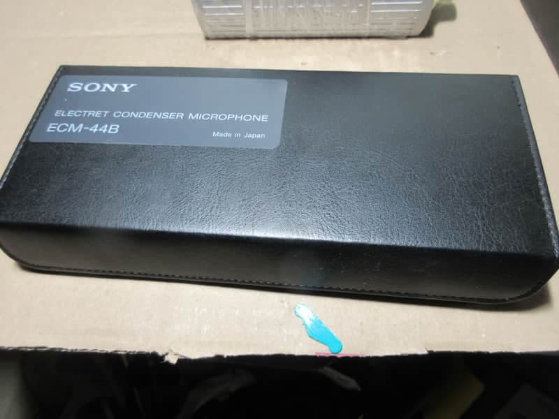 Sony ECM 44B Omnidirectional Lavalier Microphone 2004 - Present - silver