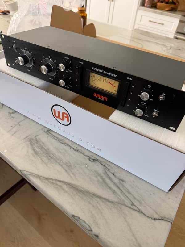 Warm Audio WA76-D Single Channel FET Compressor 2024 - Present - Black